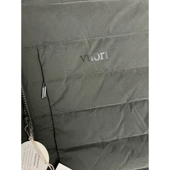 Vuori Men’s Steadfast Jacket Full Zip Puffer Hooded Outerwear Balsam Sz XL New - Picture 4 of 8